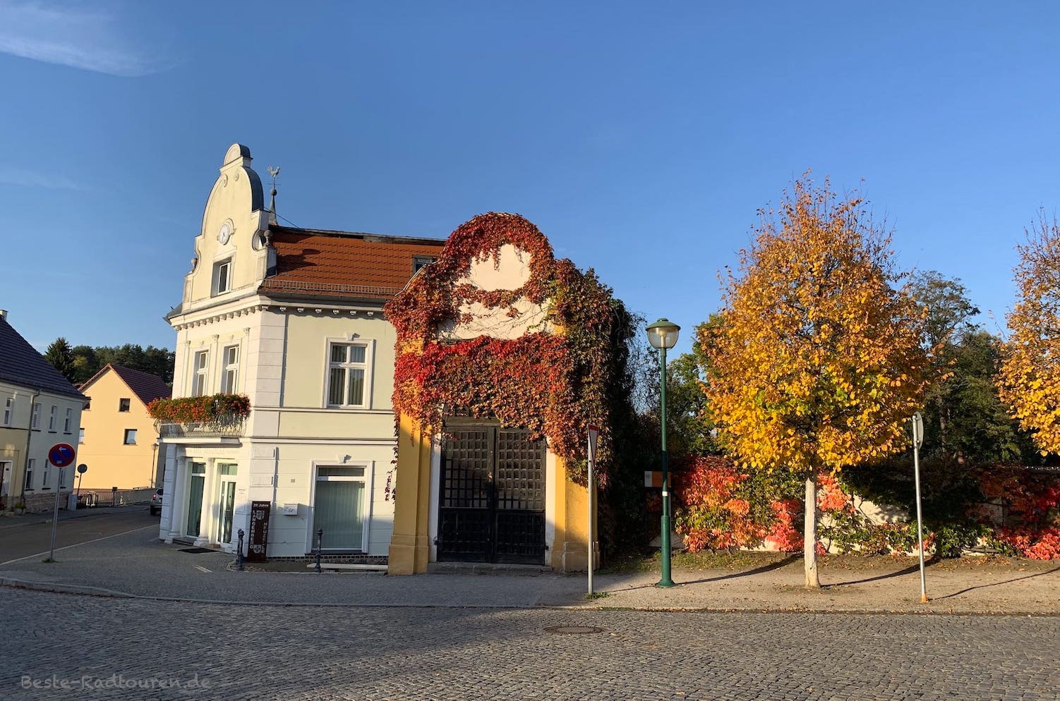 Eckhaus in Neuzelle in der Nähe vom Kloster