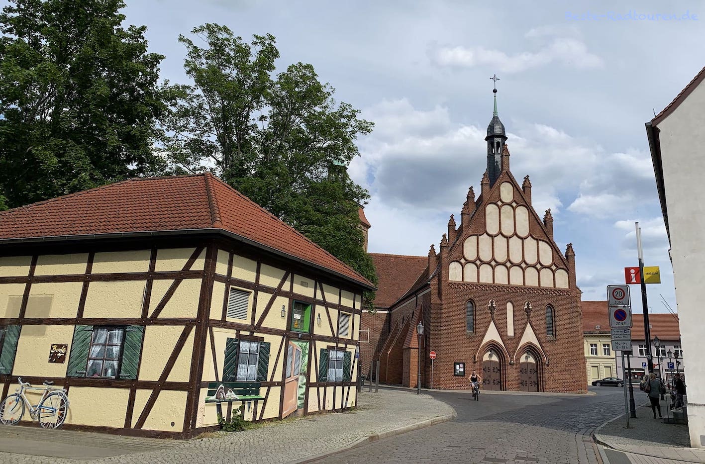 Im Zentrum von Luckenwalde, St.Johannis-Kirche