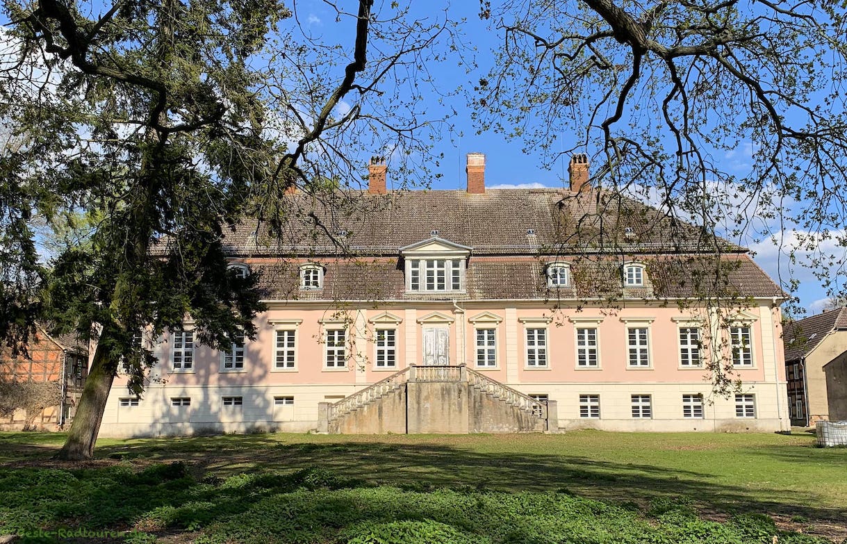 Schloss bzw. Gutshaus Kasel-Golzig, Foto von vorn
