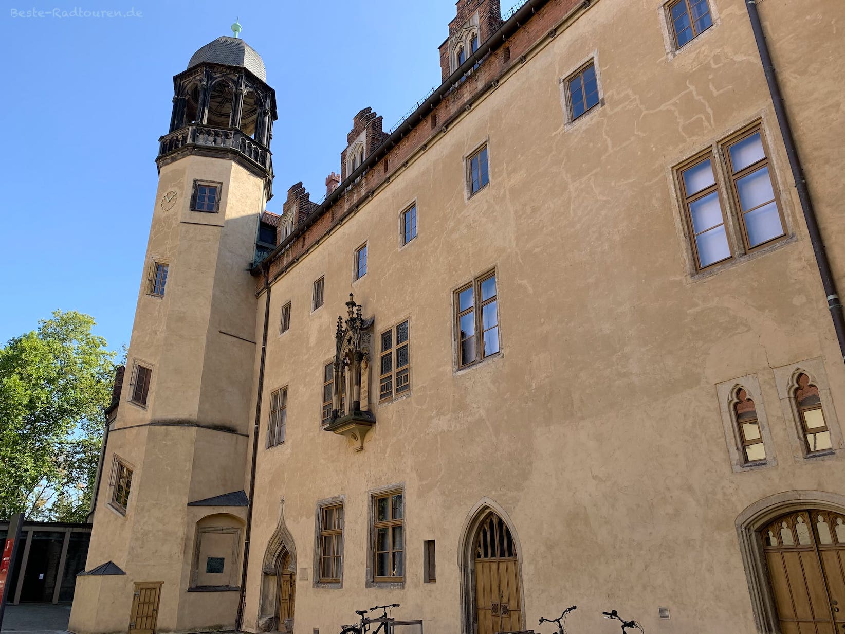 Lutherhaus der Lutherstadt Wittenberg, Foto von innen / Innenhof