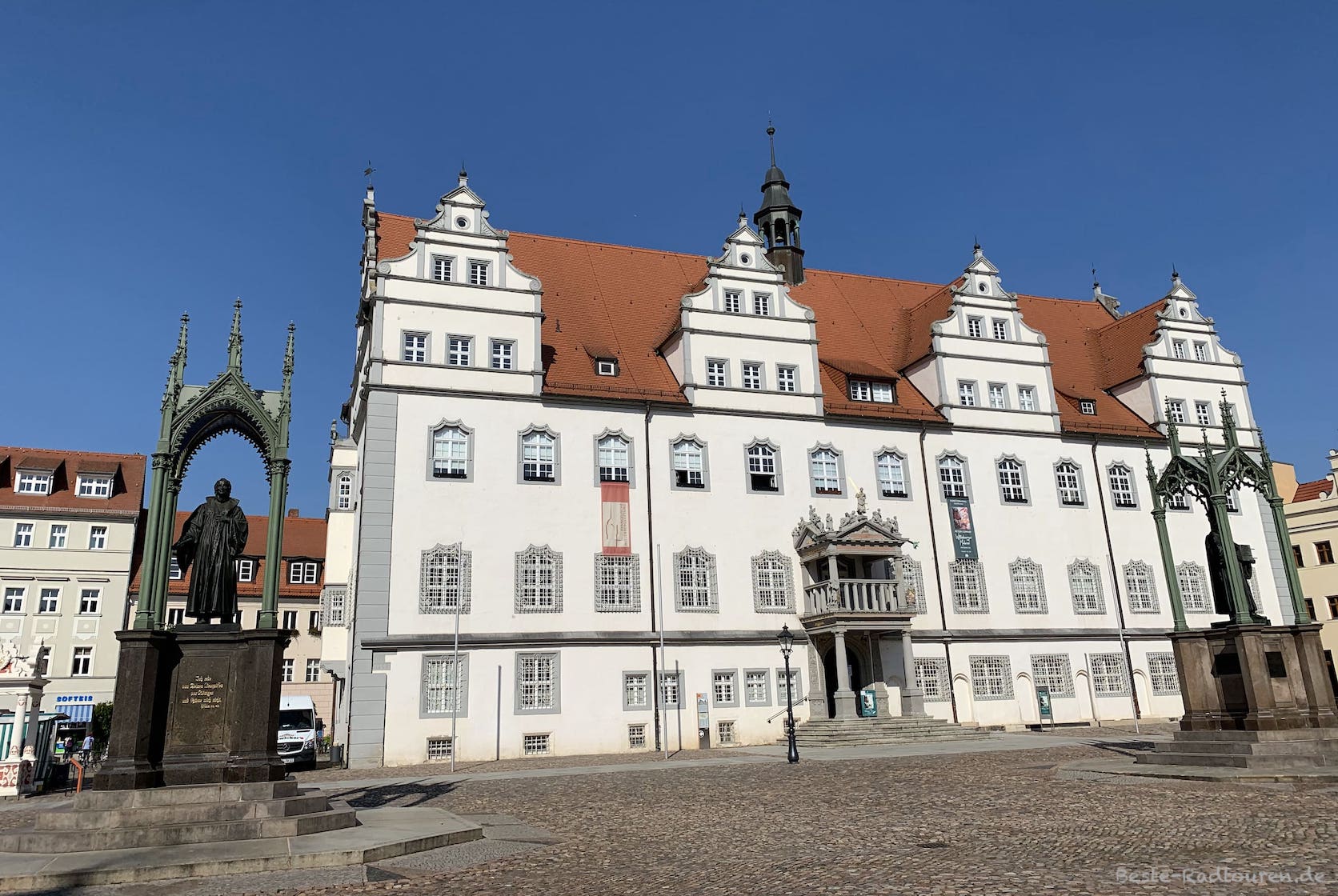 Rathaus der Lutherstadt Wittenberg, Foto von vorn