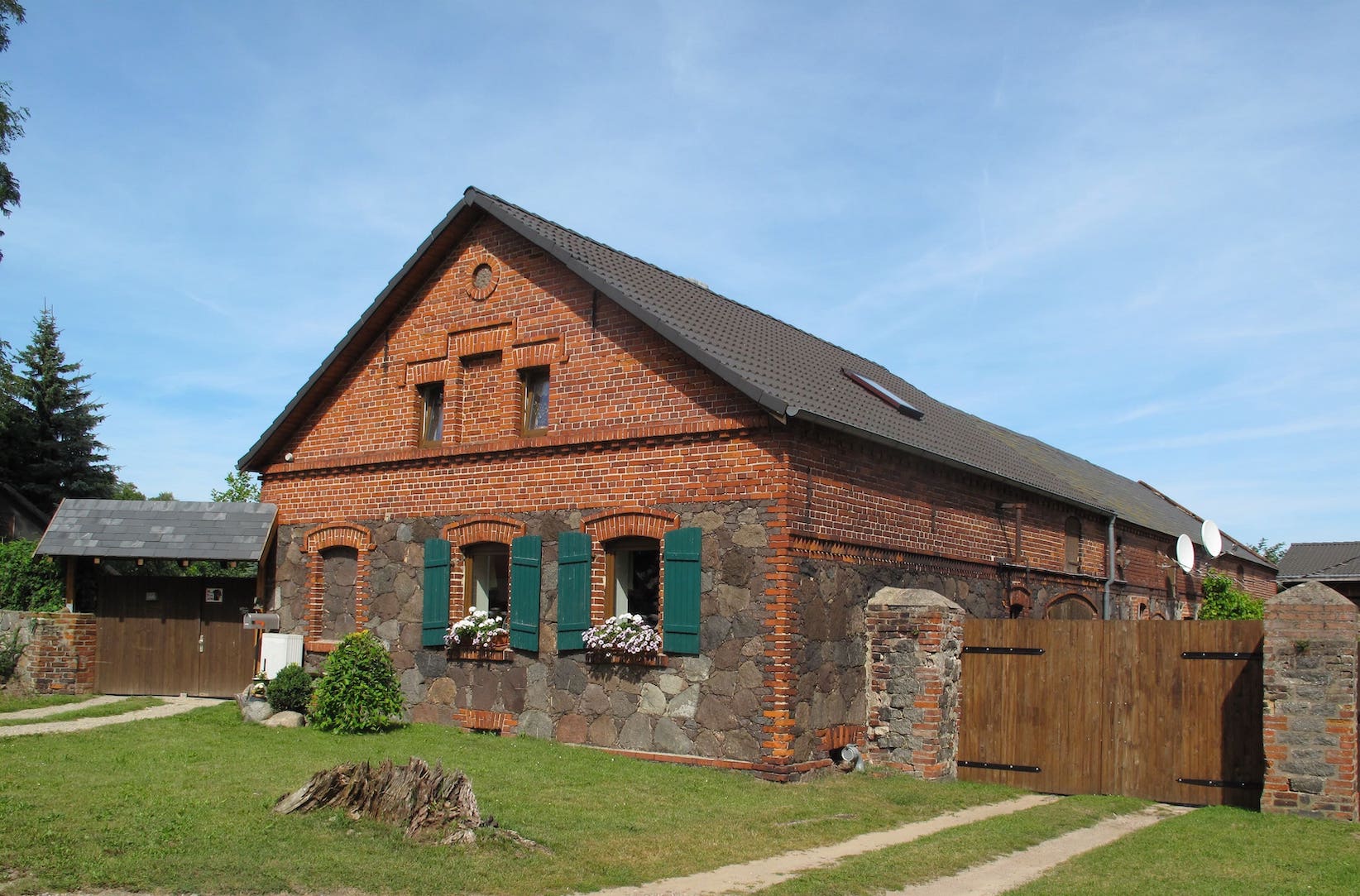 Bauernhof in Grunow (Oberbarnim)