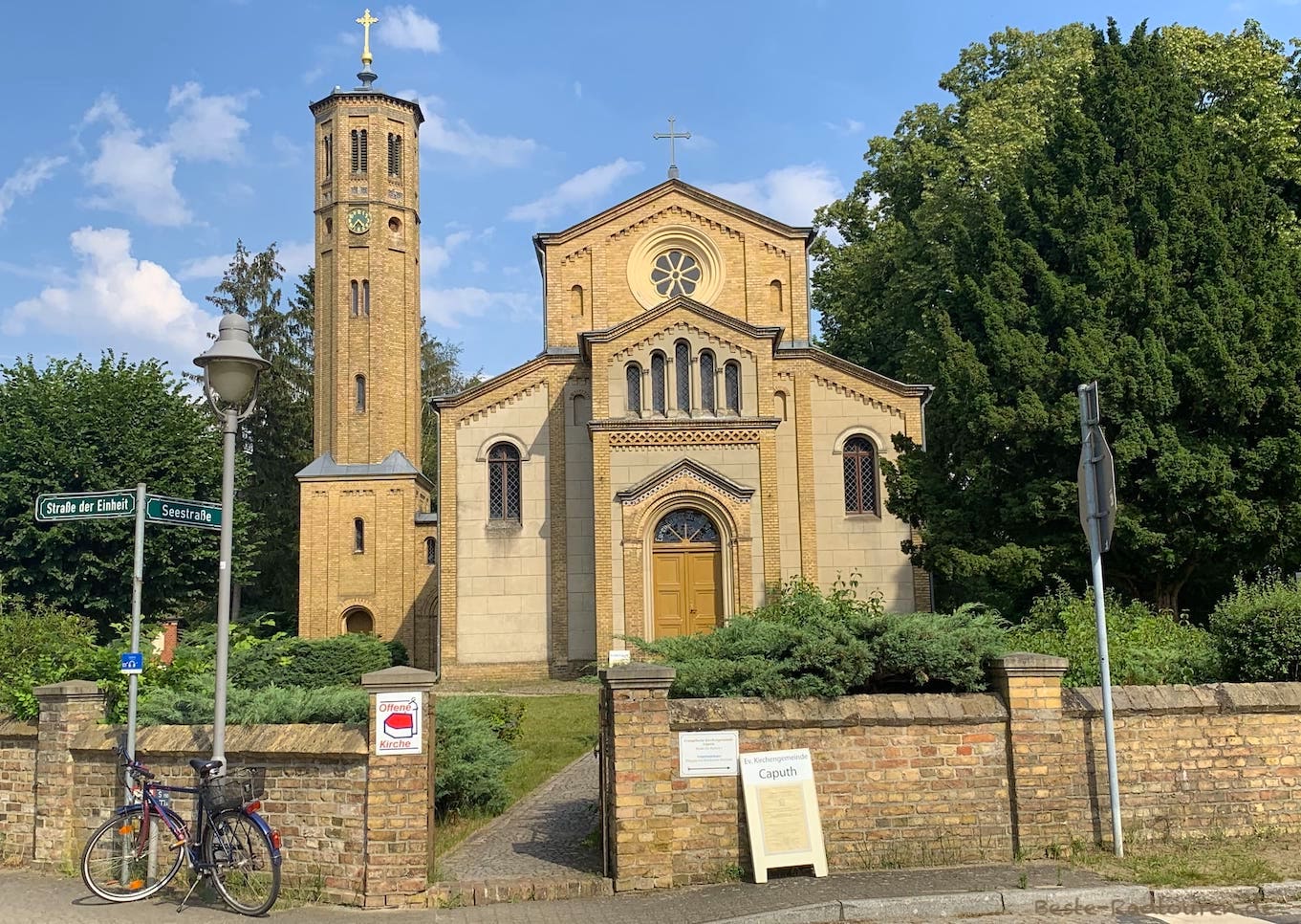 Dorfkirche Caputh: Eine Stüler-Kirche