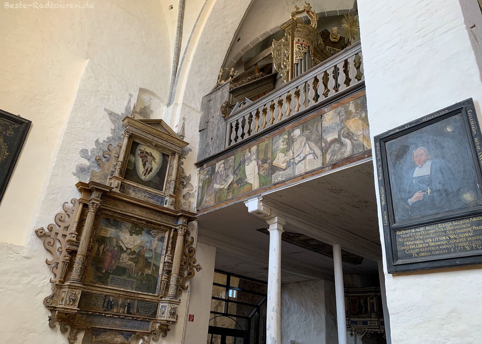 Gemälde und Wandmalereien in der St.Peter-und-Paul-Kirche von Wusterhausen (Dosse)