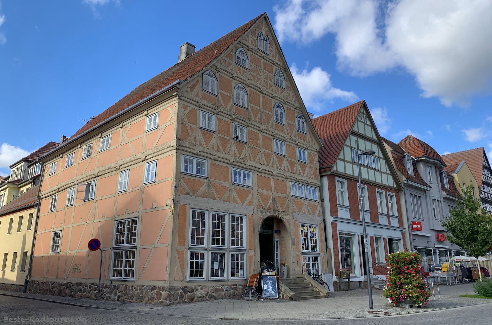 Altes Fachwerkhaus in Kyritz am Marktplatz, Eichhorstsches Haus