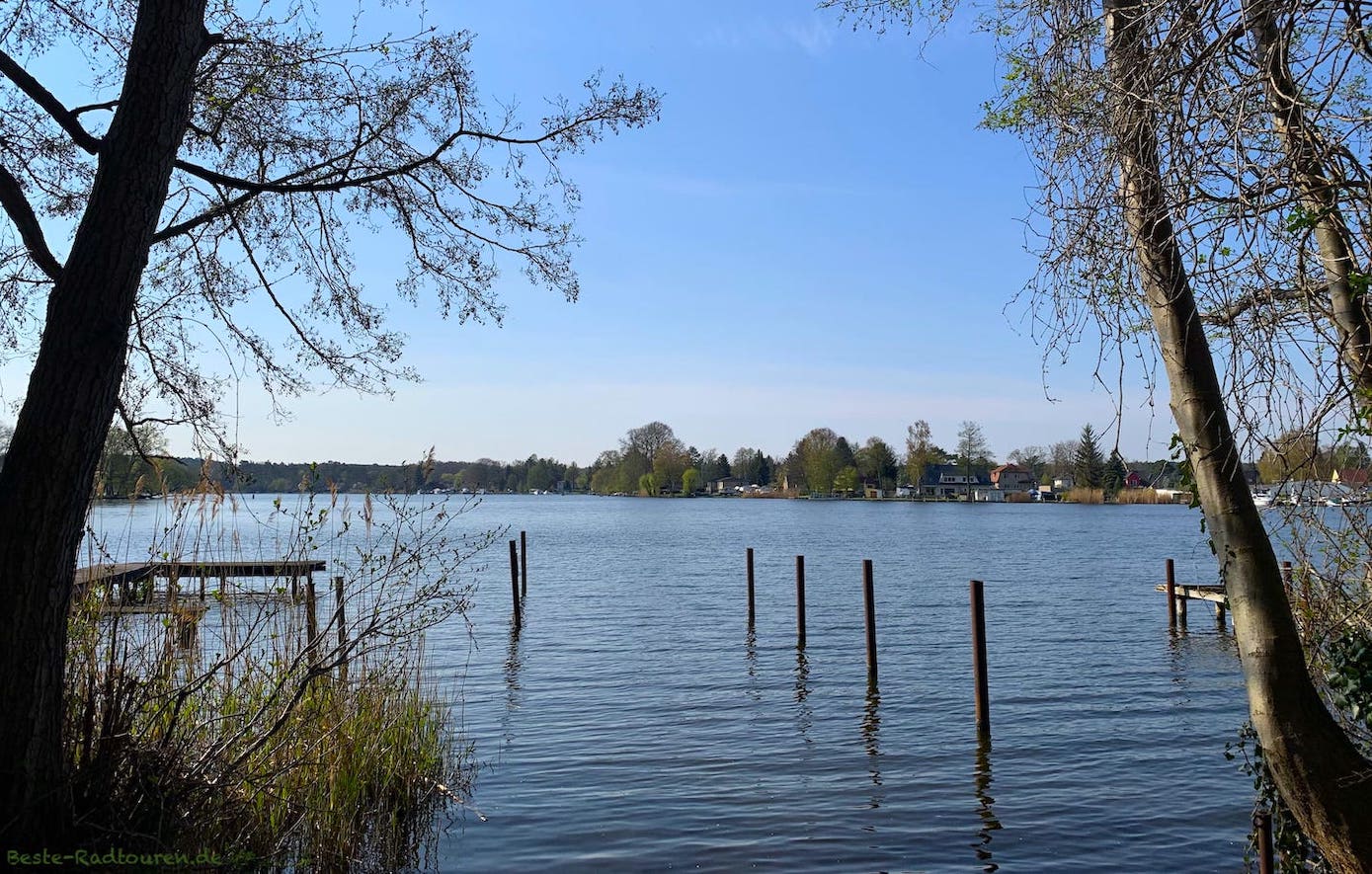 Foto vom Dahme-Radweg: Krimnicksee bei Zernsdorf