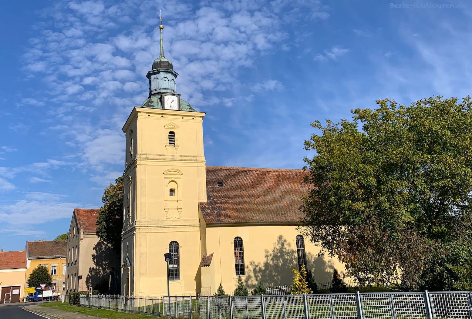 Dorfkirche Stülpe (Fläming), Foto vom Süden her