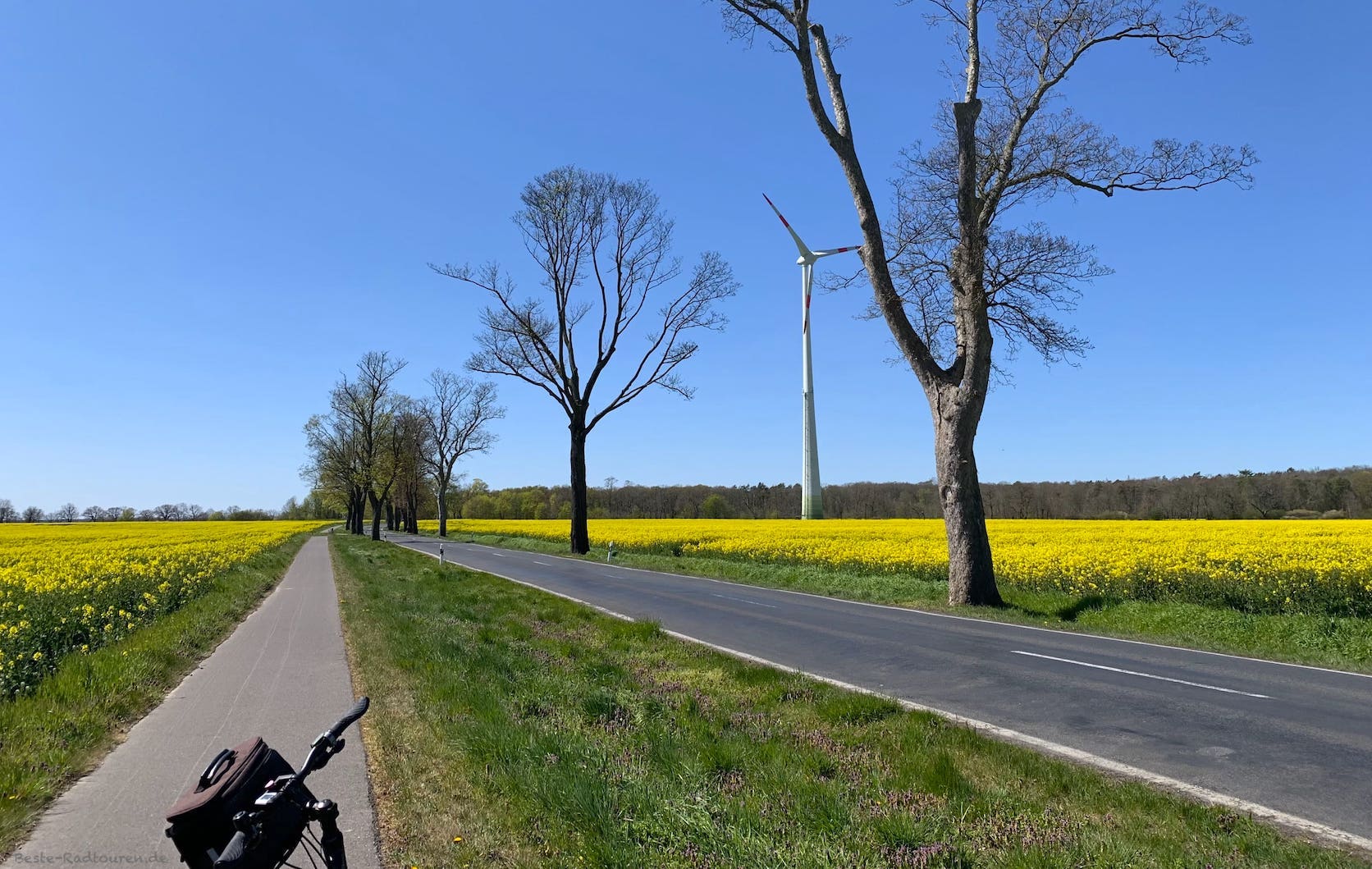 Radtour 21: Schräg durchs Havelland: Velten über Nauen und Beetzsee bis Brandenburg