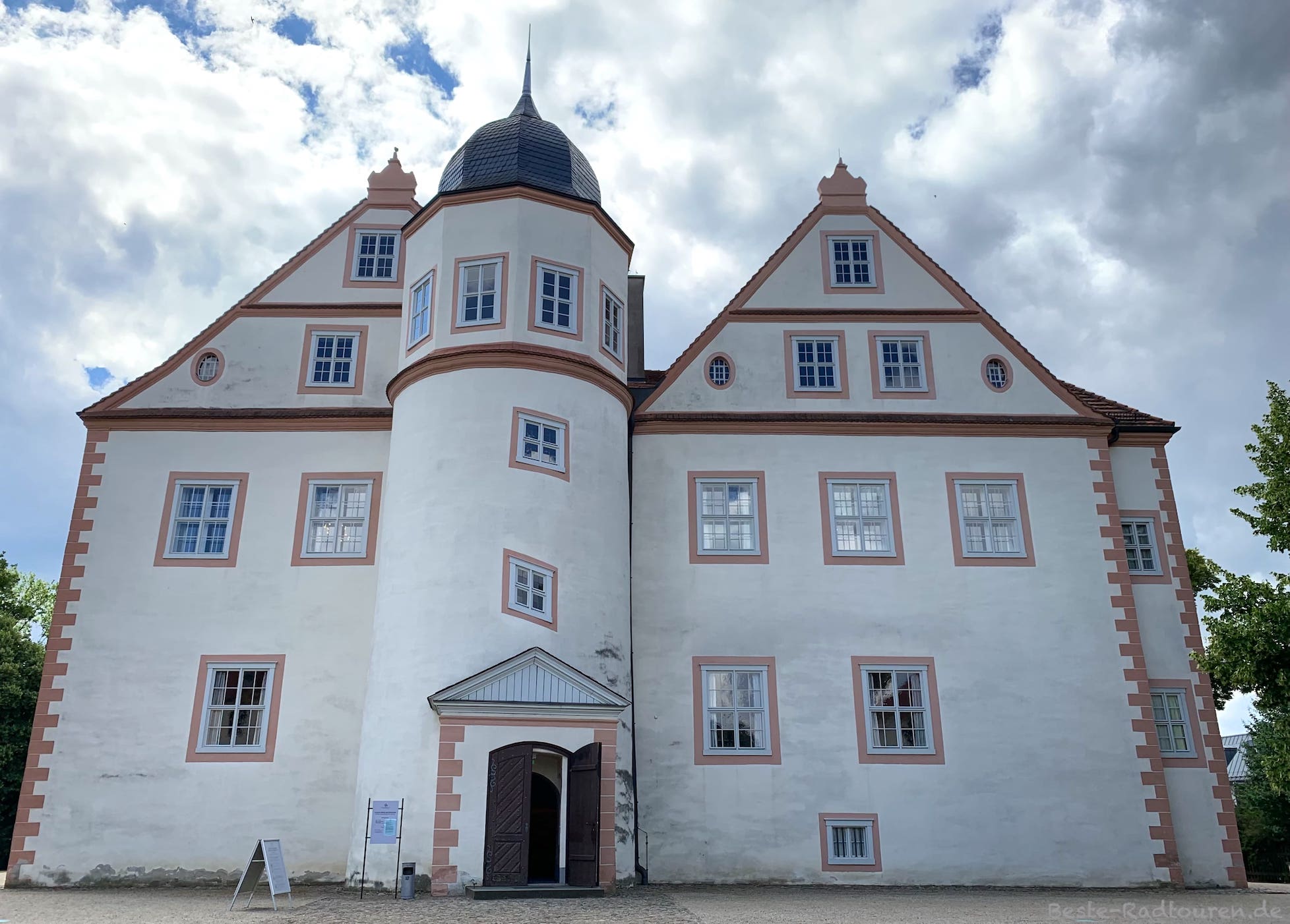 Schloss Königs Wusterhausen, Foto von vorn (Vorderseite / Front)