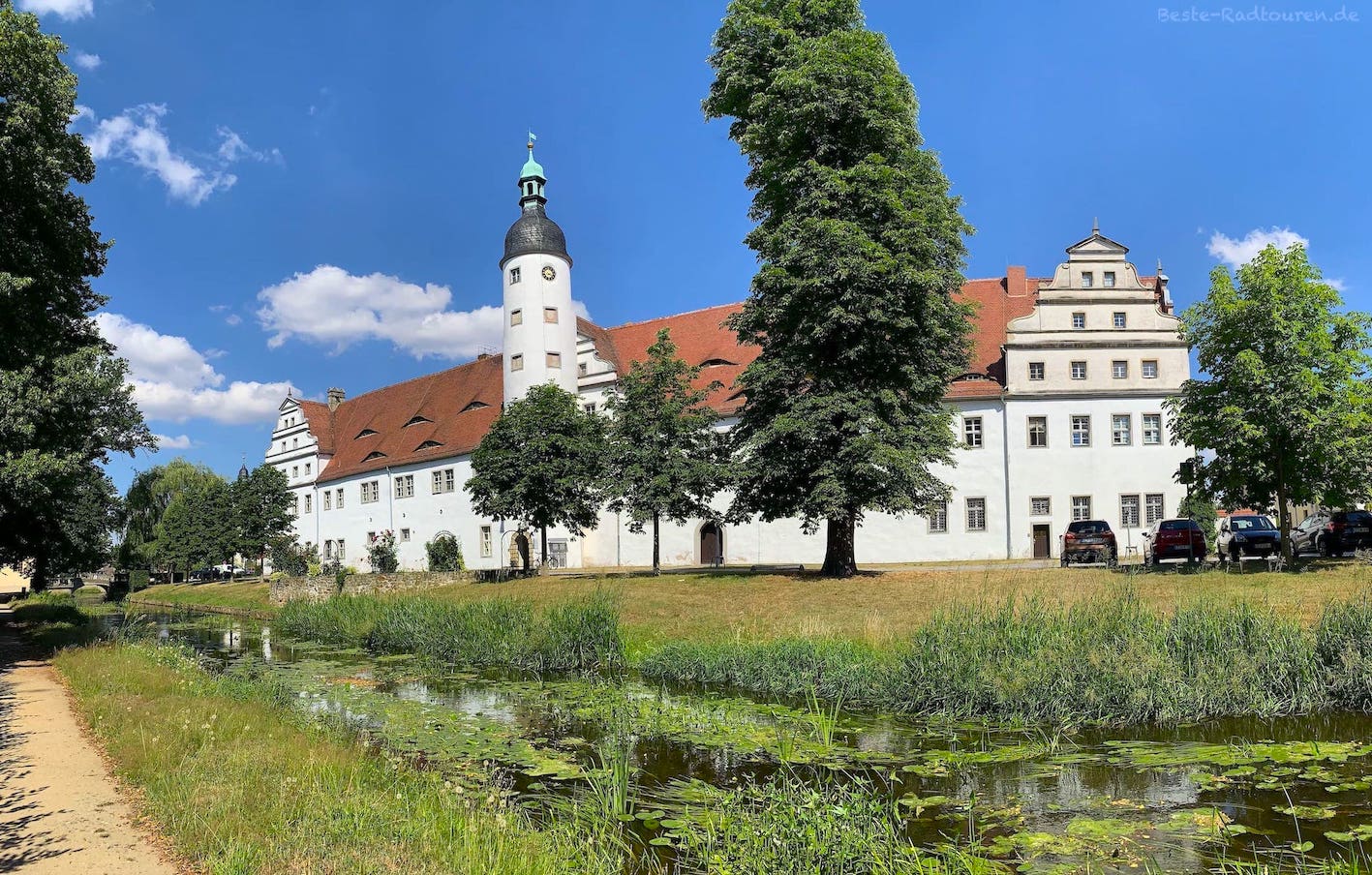 Foto vom Park aus: Altes Schloss Zabeltitz, Große Röder