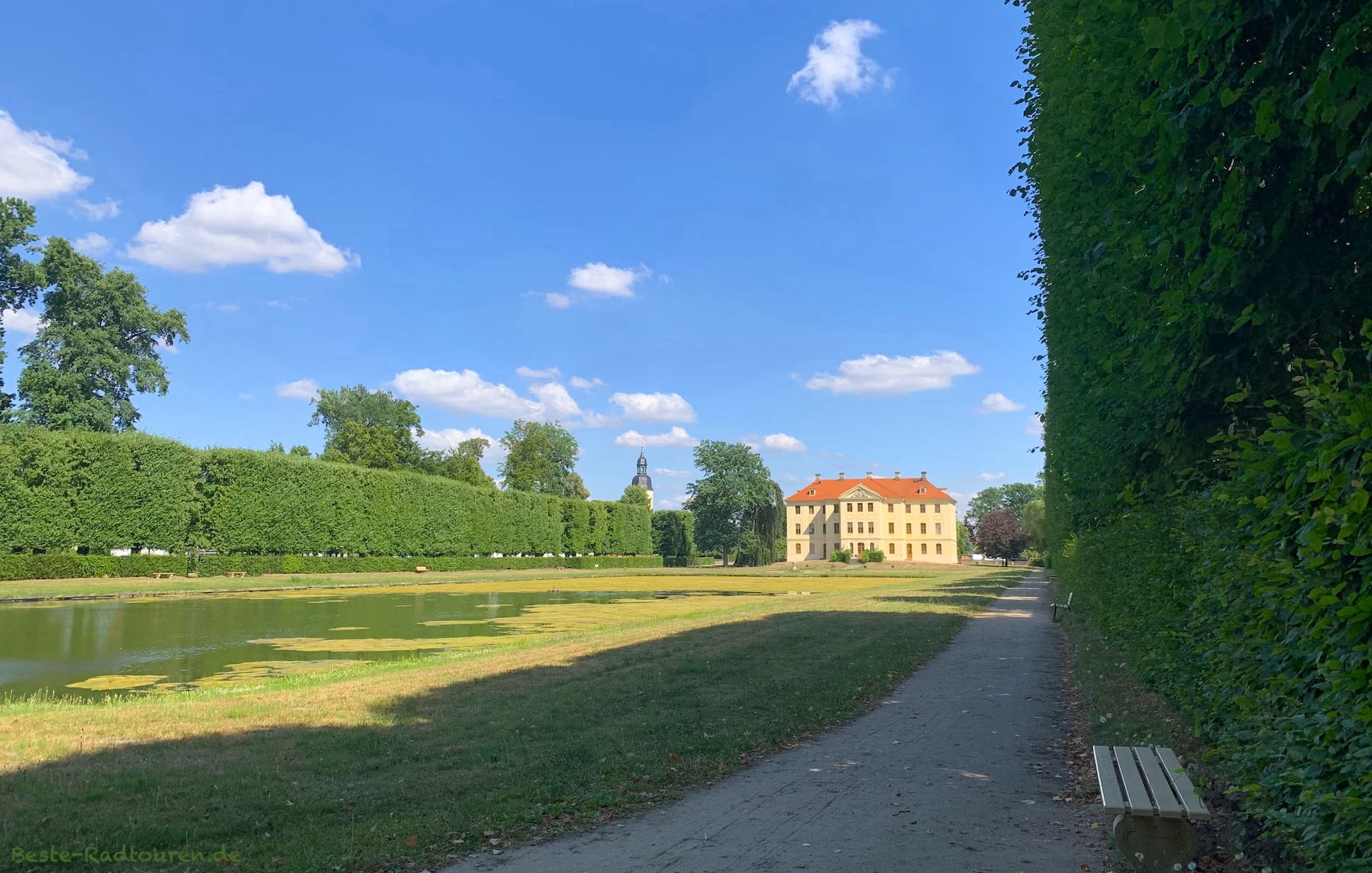 Barockgarten Schloss Zabeltitz, Palais