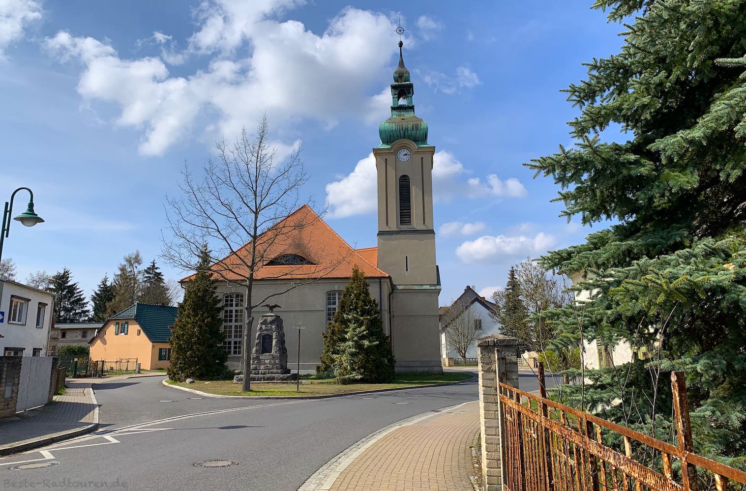 Dorfkirche Neu Zittau (Gem. Gosen-Neu Zittau, Oder-Spree), Foto vom Osten her
