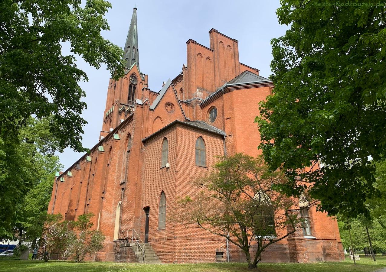 St.-Gertrauden-Kirche Frankfurt (Oder), Foto vom Osten her