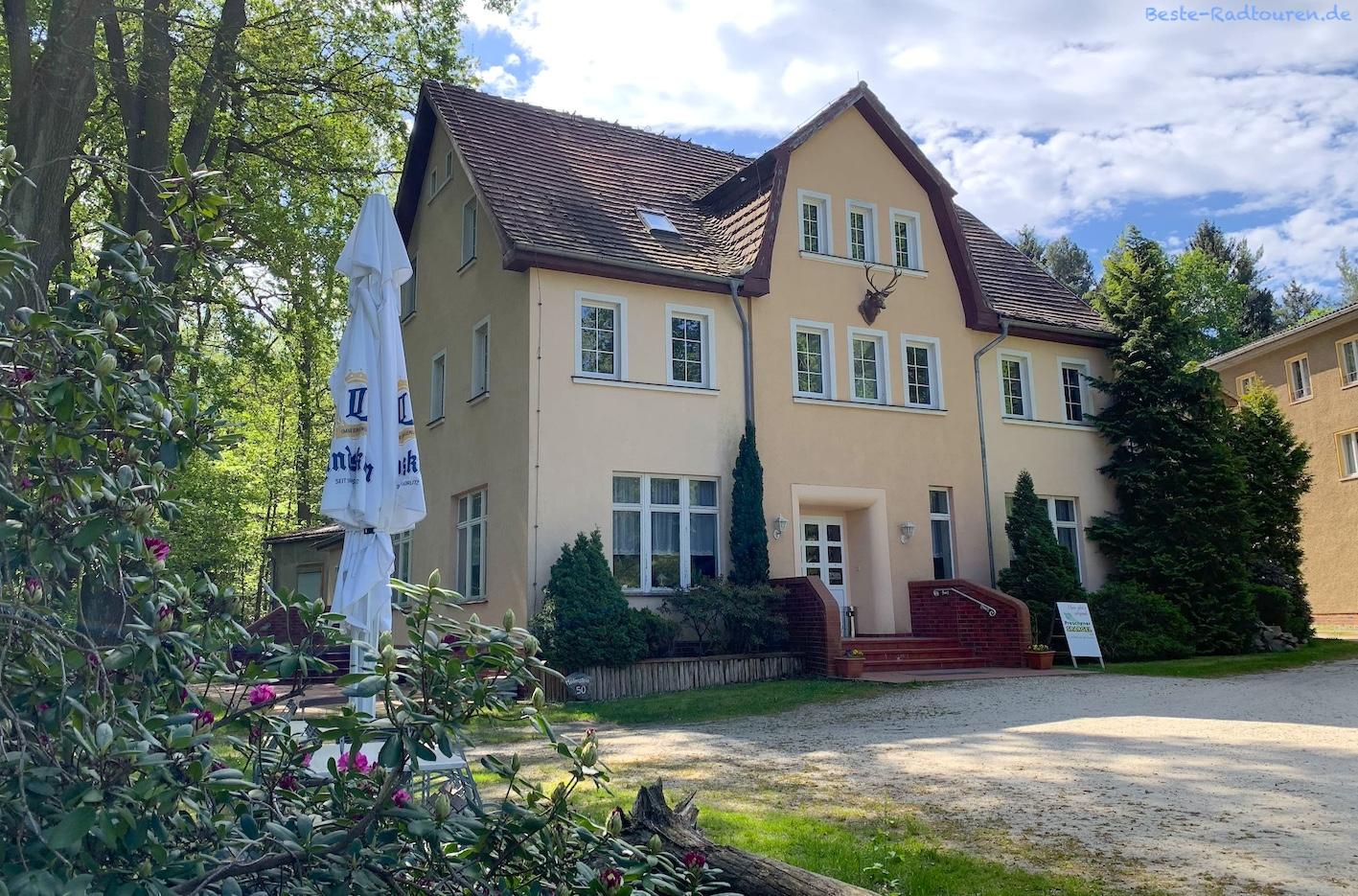 Landgasthaus / Gaststätte Urwald in Groß Jamno bei Forst (Lausitz)
