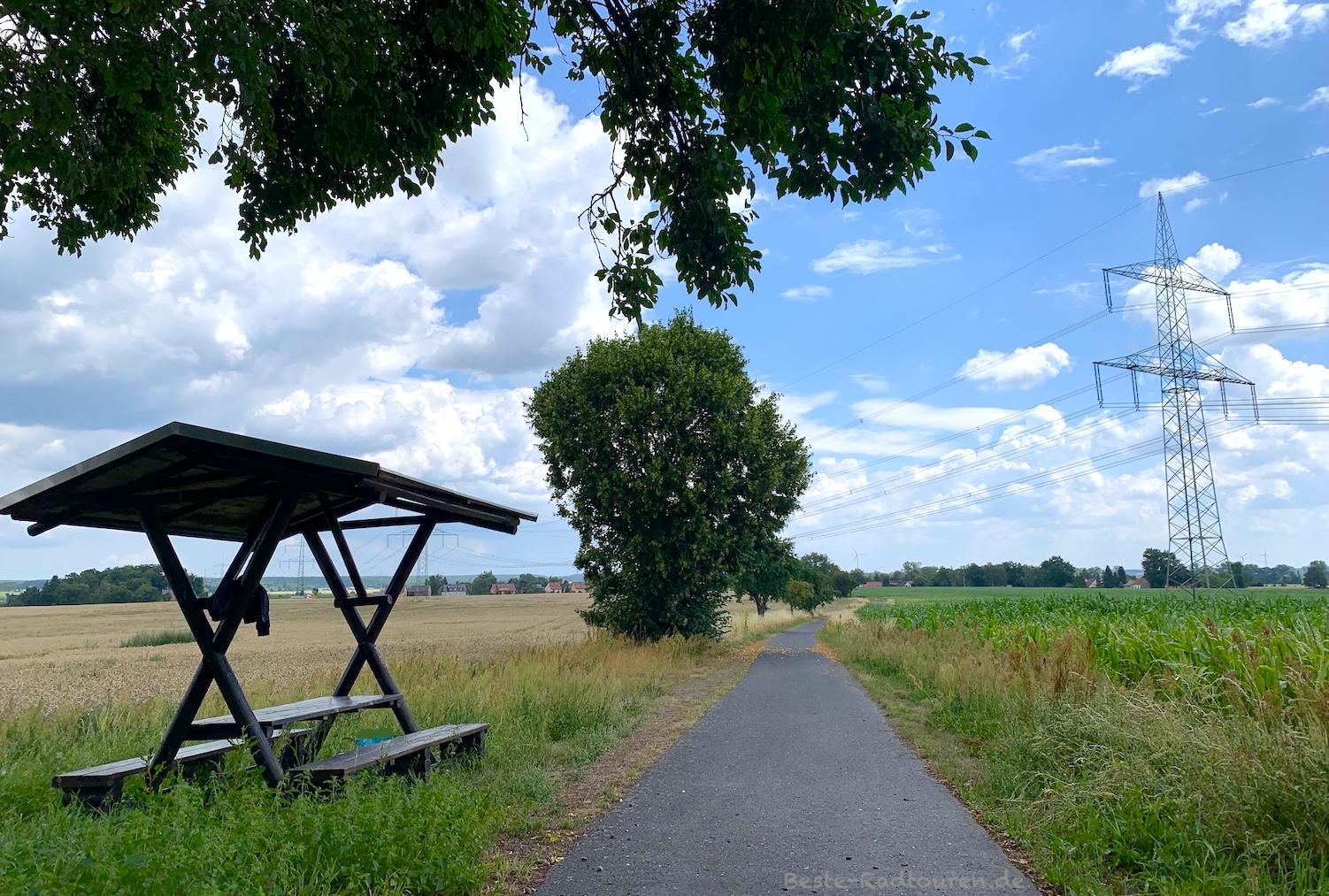 Foto von der Kohle-Wind&Wasser-Tour aus: Radweg von Wehrhain bis Stechau