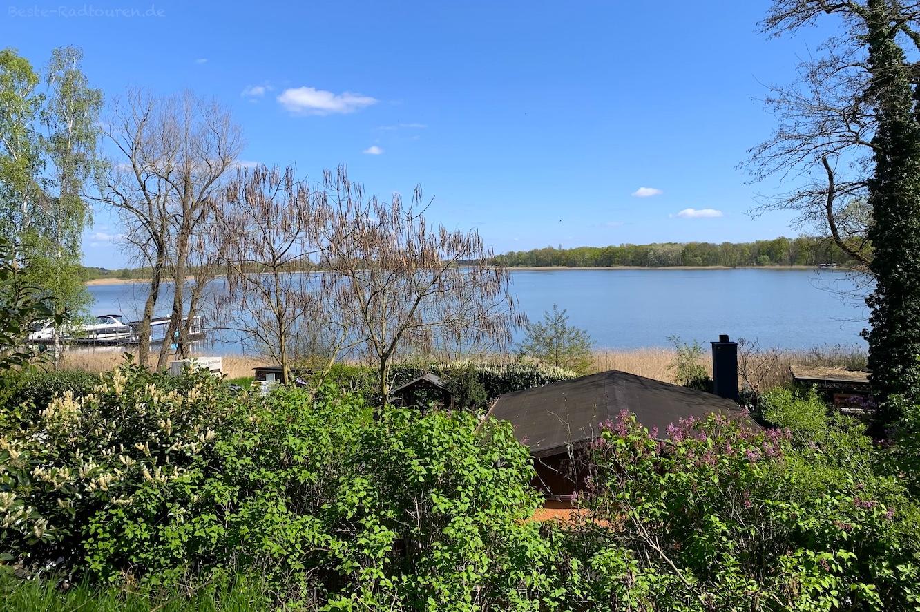Foto vom Storchenradweg aus: Butzow (Beetzseeheide), Ufer Beetzsee