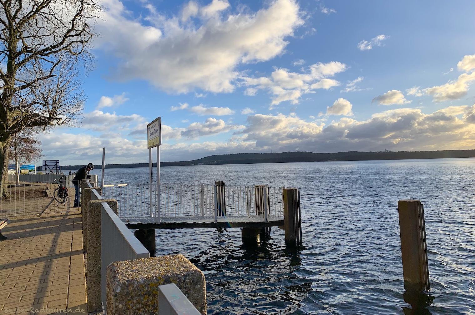 Foto vom Uferweg aus: Friedrichshagen, Spreepark am Müggelsee