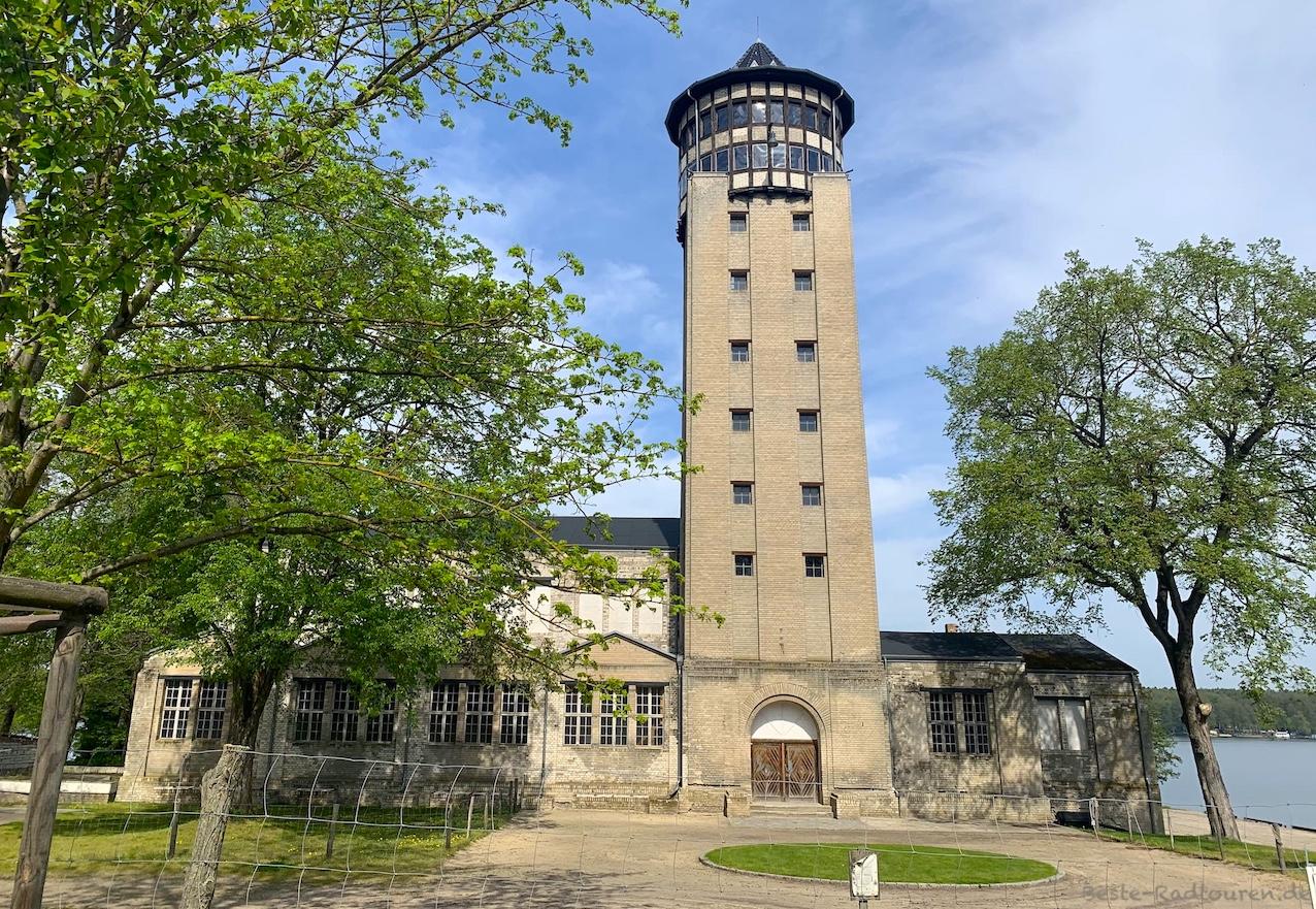 Wasserturm Hennickendorf, Turbinenhalle am Stienitzsee
