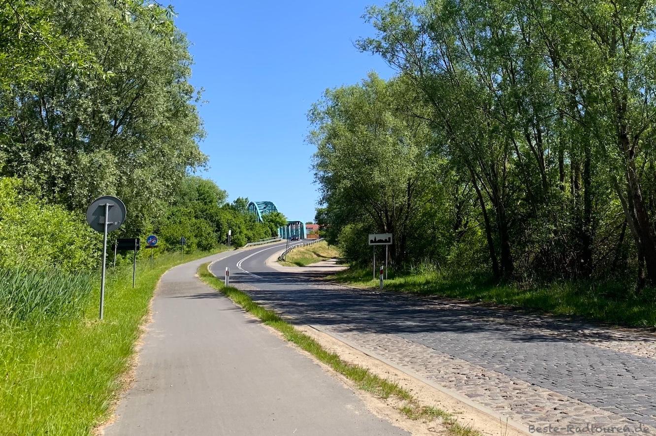 Foto Radweg zwischen Gryfino / Greifenhagen und Mescherin
