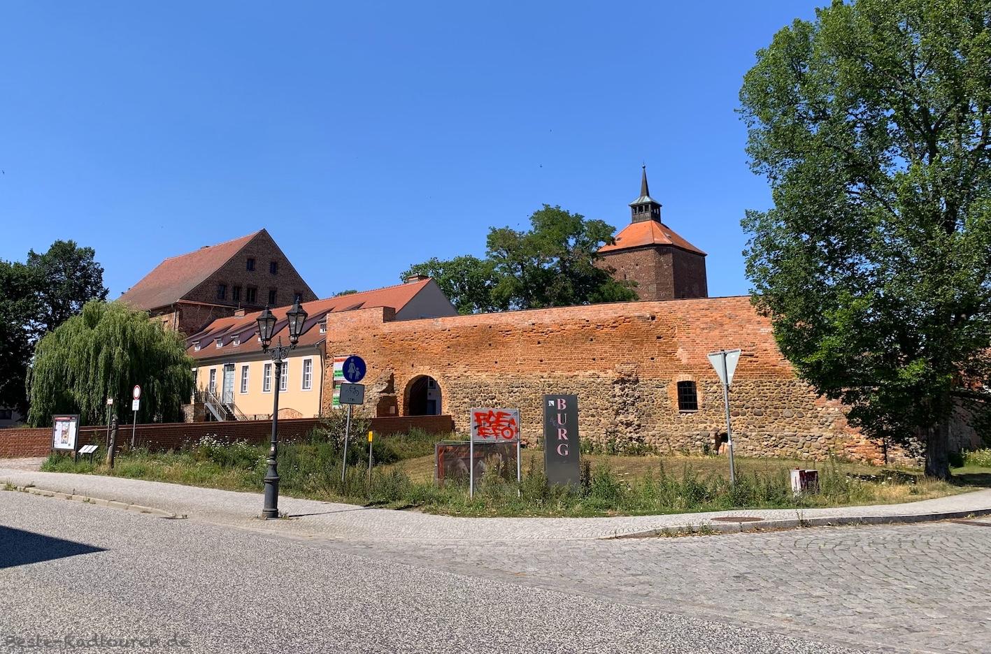 Foto von der Tour Brandenburg, Oder-Spree-Tour und vom Spree-Radweg aus: Burg Beeskow