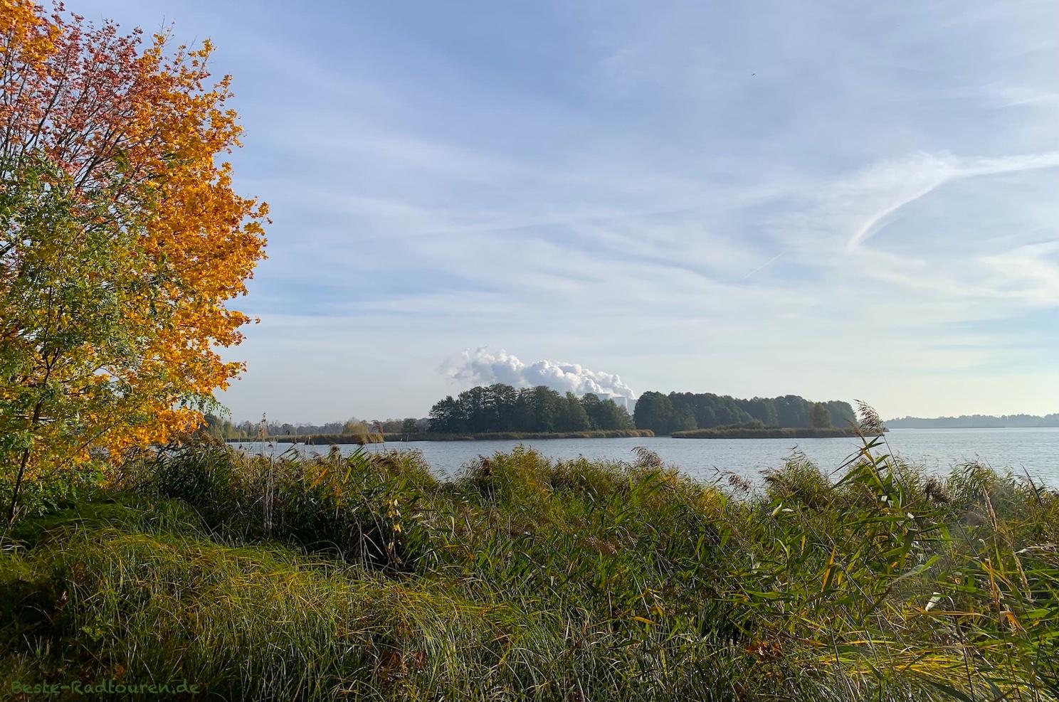 Foto von der Tour Brandenburg, vom Spreeradweg, Gurkenradweg und Fürst-Pückler-Weg aus: Peitzer Teichlandschaft, Neuendorfer Teich