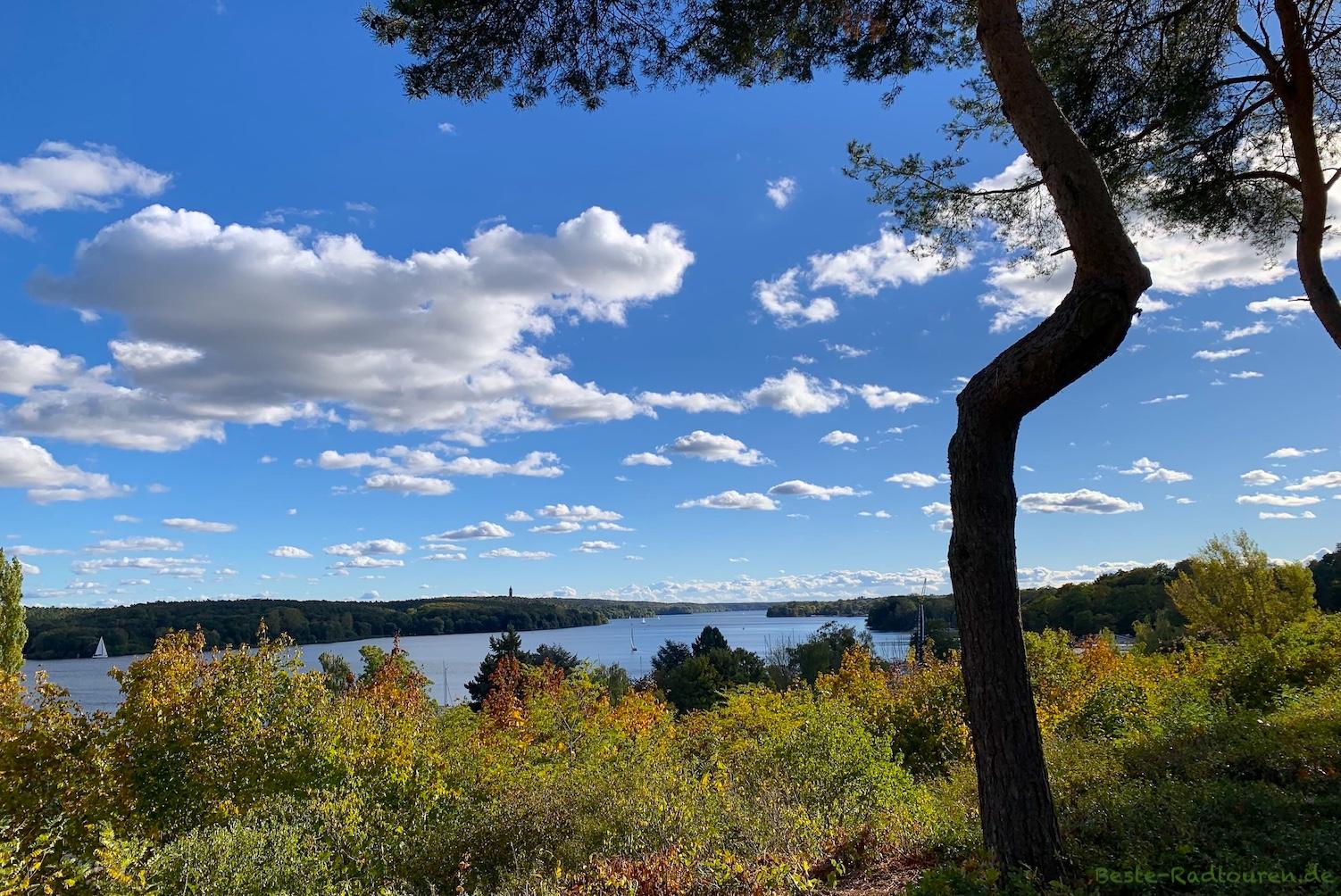 Wanderung 12 ab Staaken: Hahneberg, Rieselfelder Karolinenhöhe, Gatow, Havelufer, Südpark, Spandau